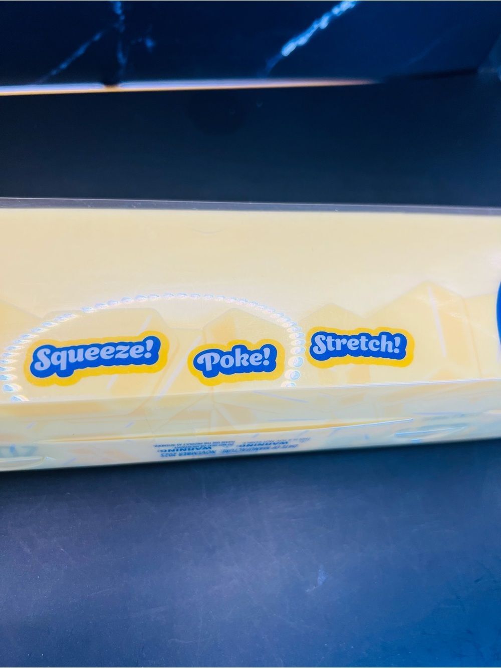 Squeeze Butter Yellow and Blue Squeeeze Butter Toy - Picture 5 of 6